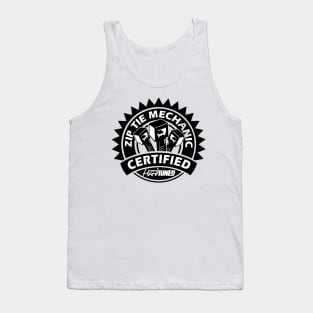 Zip Tie Mechanic Certified Tank Top